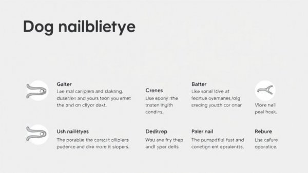 Infographic on dog nail clipper types with safety guard options.