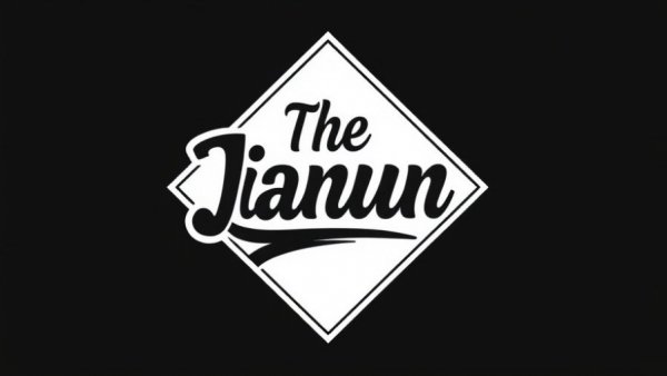 Diamond logo design, stylized text, modern graphic.