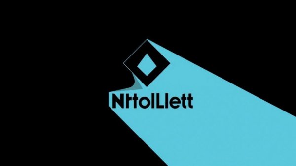 Geometric logo featuring bold letters and diamond shape.