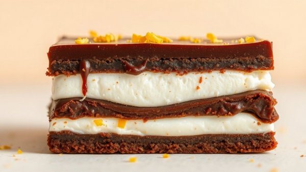 Best food of 2025: Watercolor dessert bar with chocolate and cream.