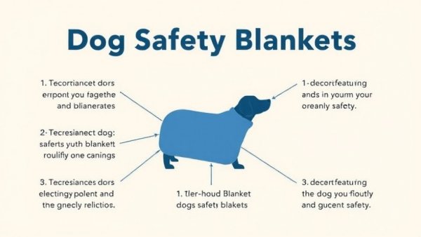 Core safety features of dog safety blankets guide.