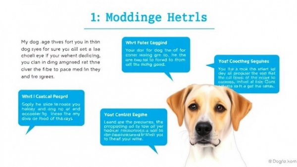 Emergency dog eye signs infographic highlighting dog eye health.