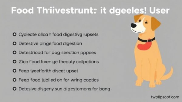 Choosing Dog Food for Digestive Care: Top food triggers for canine digestive upset.