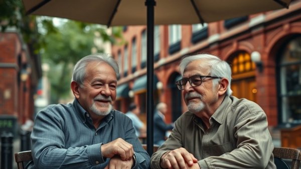 McNally and Carter friendship reunion on a rainy day