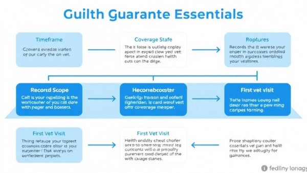 Health guarantee essentials flowchart for puppy adoption contract template.