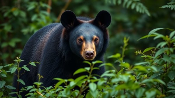 Florida black bear in natural habitat, related to Florida bear hunt 2025.