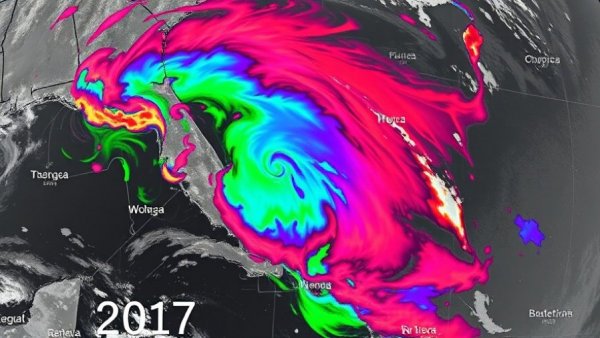 New Year's rain in Southern California seen in satellite image.
