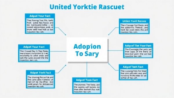 Infographic on Yorkshire Terrier puppies for adoption facts