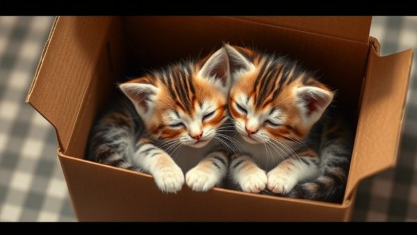 Adorable kittens in Catster Photo Contest digital graphic.