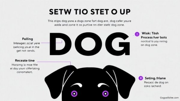 Infographic with dog friendly apartment tips on setup essentials.