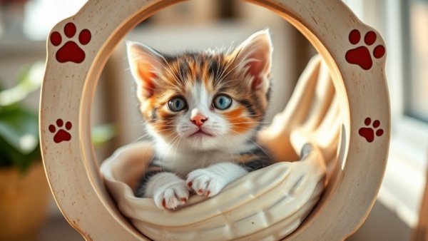 Weekly cat photo contest winners showcase a curious calico kitten.