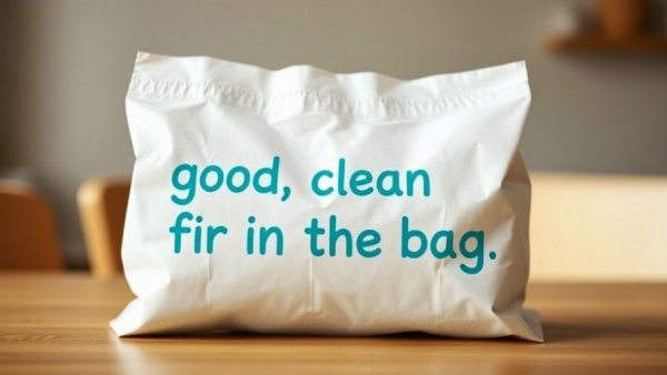 Paper bag with 'good, clean food' text; Is Goop Kitchen Good?