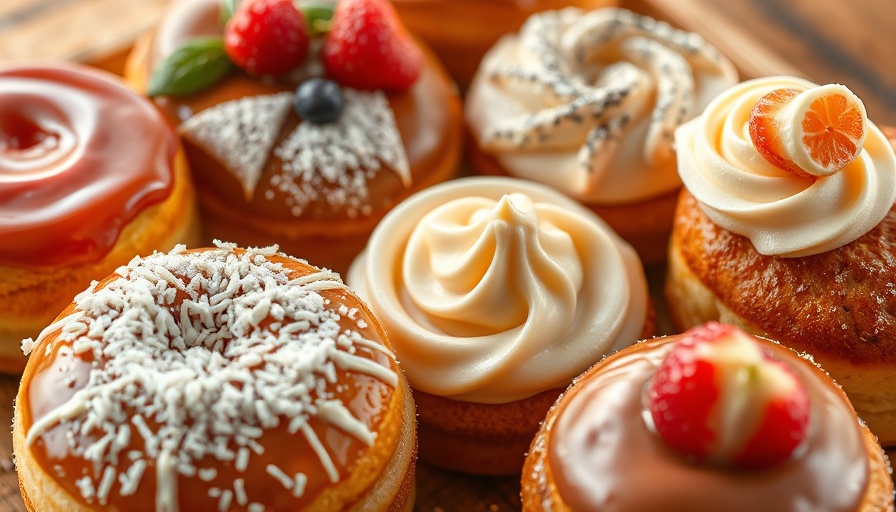 Savory Fund Acquires Bonrue Bakery: Assorted pastries display.