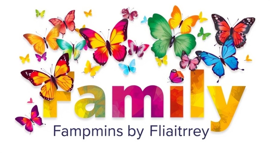 Family Assistance Program San Bernardino logo with colorful butterflies