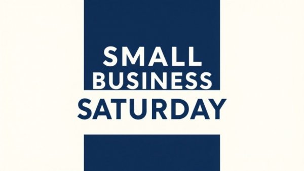 Gratitude & Giving initiative Rohrer Aesthetics: Small Business Saturday banner.