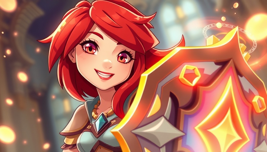 Animated character showcasing Gameplay Ability System in a fantasy setting.