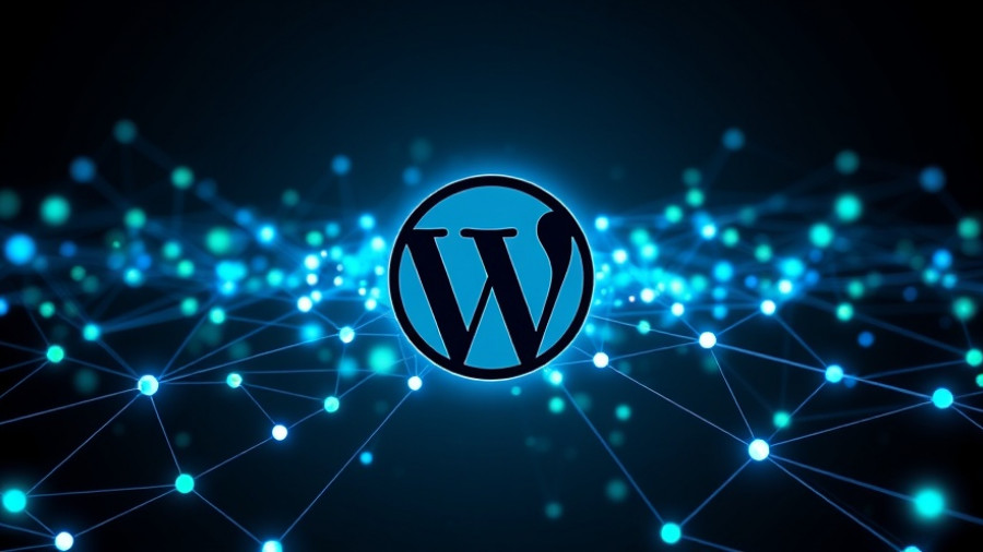 Abstract design on Net Literacy 100-Year Plan with WordPress theme.