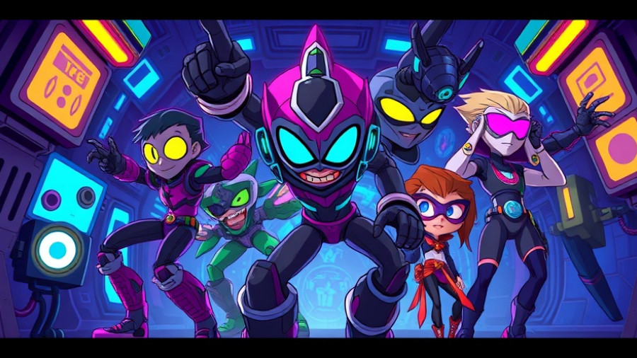 Odyssey Mode in Unreal Engine Animation featuring sci-fi characters in dynamic action.