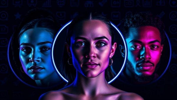 Portraits of individuals with creative lighting for recommended blogs WordPress.