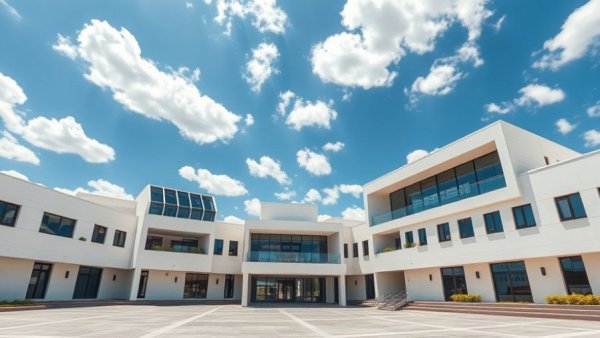 Fortnite level design tips displayed with modern structures.