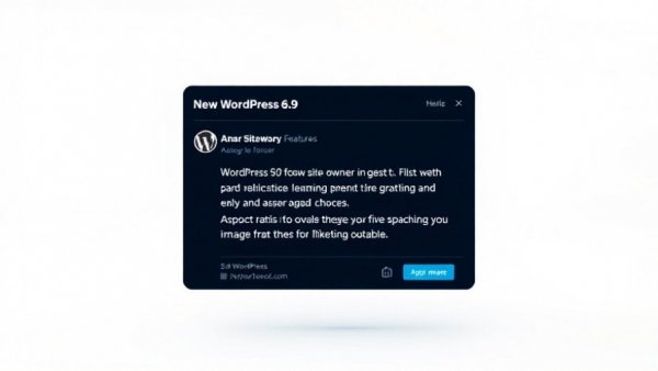 WordPress 6.9 features for site owners displayed on interface.