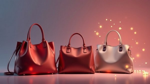 Stylish Unreal Engine Visual Trust: handbags with digital effects