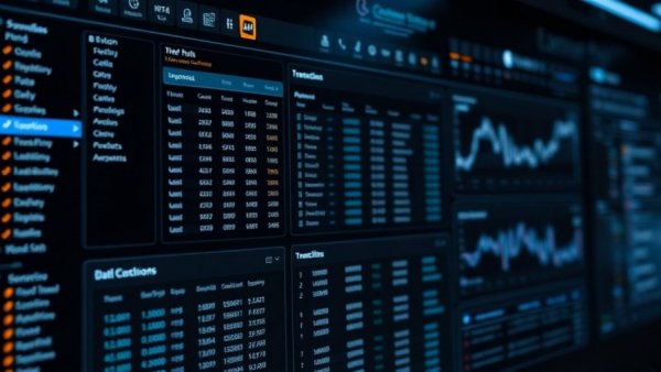 Gemini 3 Flash data management system interface with highlighted transactions.