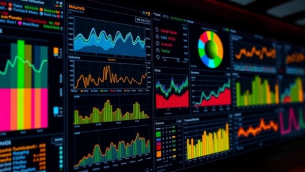 Telemetry data and profiling performance charts and graphs display.