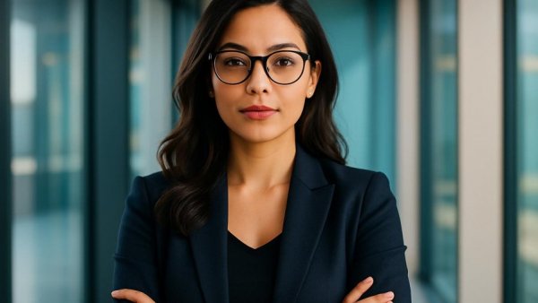 BoostHer Career & Trade Fair 2026 promotional image featuring a confident woman.