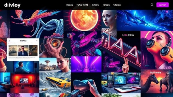 Creative WordPress themes collage showcasing diverse styles for African women.