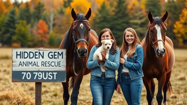 Women and horses at Hidden Gem Animal Rescue, captured for Murphy Levesque WordPress.com Site