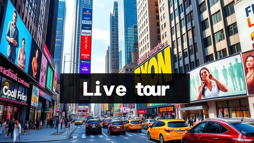 Bustling NYC street showcasing live performance events, vibrant urban engagement.