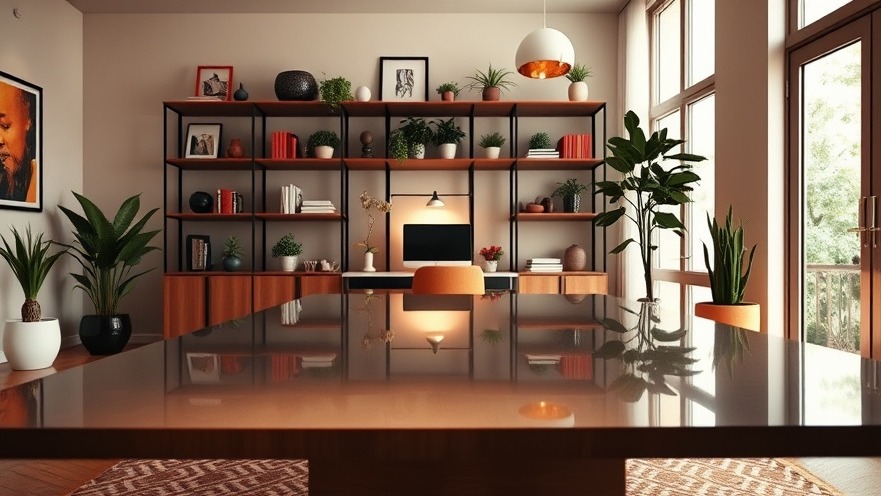 Chic modern home office for women entrepreneurs with vibrant decor, promoting workspace productivity.