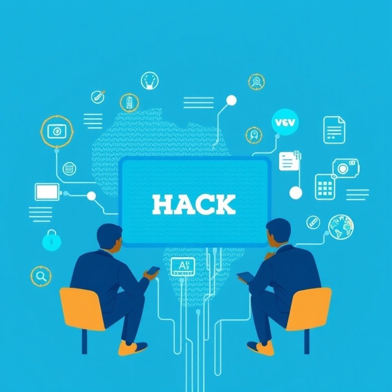 Hackaholics Africa app available on Google Play badge, black and white.