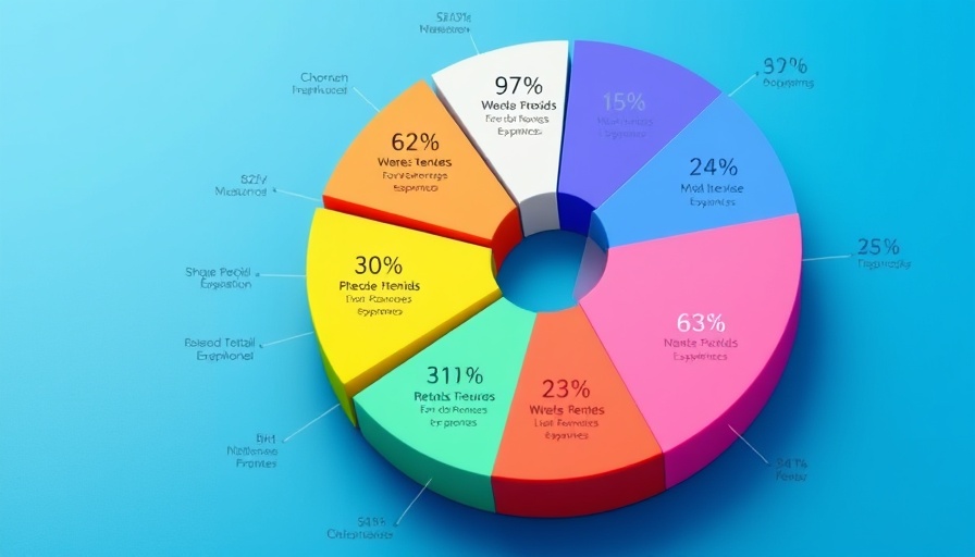 AI retail trends chart showing shopper experiences with self-checkout and chatbots.
