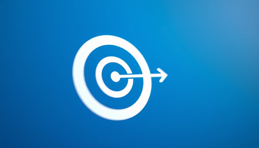 Strategic M&A symbol with a target and dollar sign.