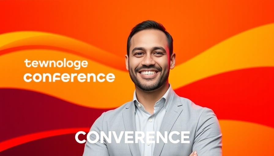 AI in Education: Conference promotion featuring technology expert.