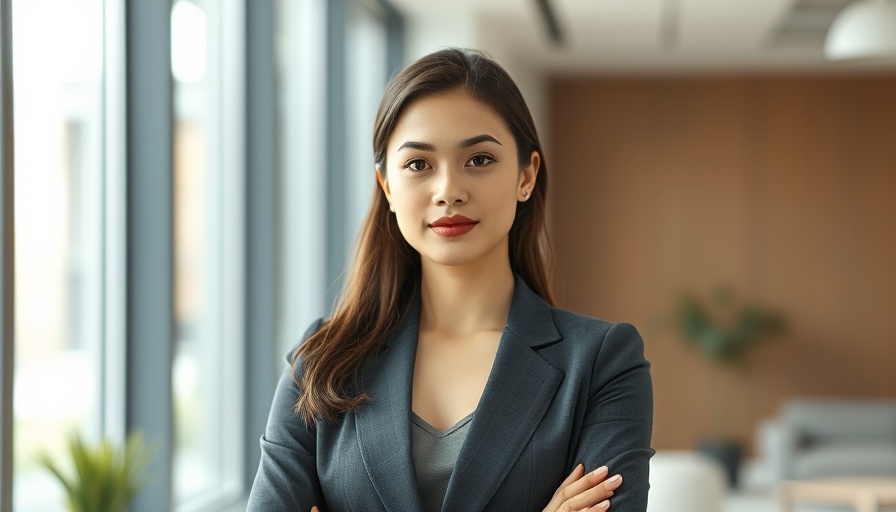 Emotional Intelligence - Young woman in leadership setting.