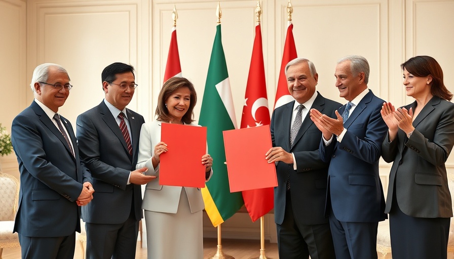 Kenya-UAE trade pact signed by officials, formal ceremony.