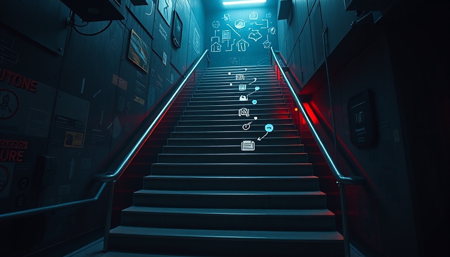 Career and Technical Education concept with glowing staircase and icons.