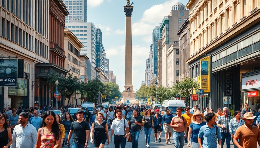 Bustling Buenos Aires street with Obelisk, best places to visit in Argentina.