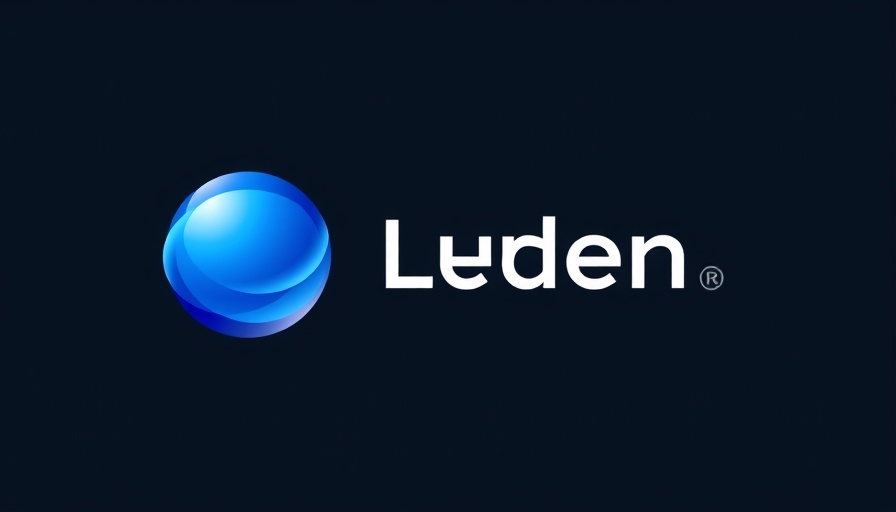 Modern small business logo with blue sphere