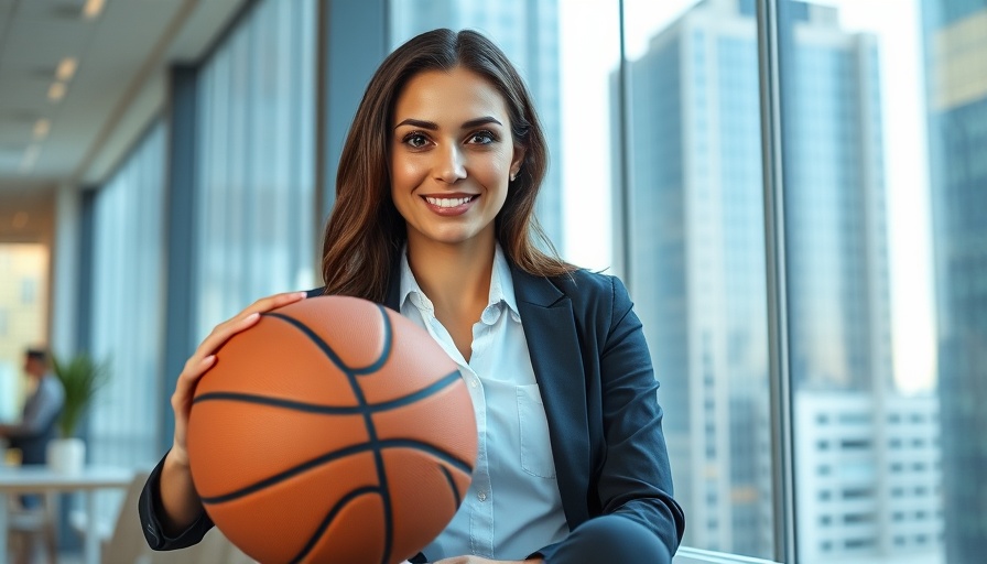 Professional woman in office symbolizing WNBA’s transformational growth.