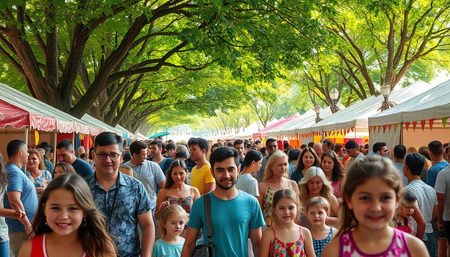 Family-friendly summer festivals in the UK with colorful activities.