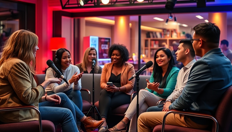 Teenage marriage experiences discussion in cozy talk show setting.