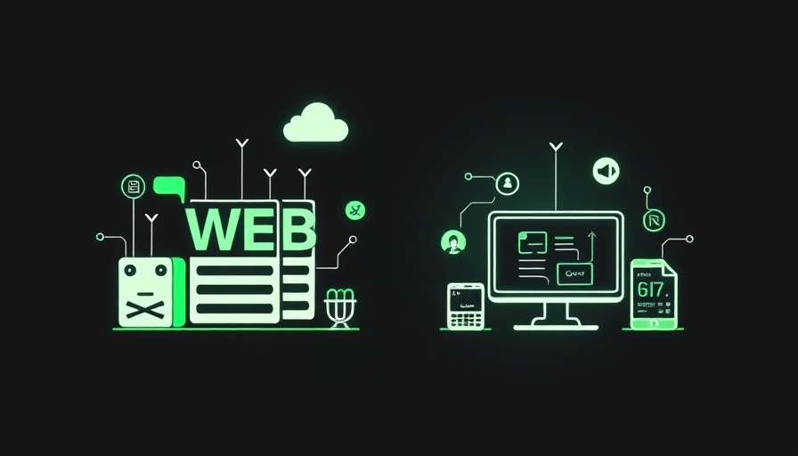 Contrasting image of web hosting vs website builder for beginners.