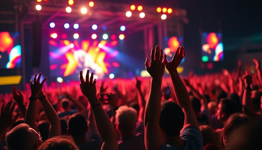 Vibrant UK concert scene highlighting nightlife crisis