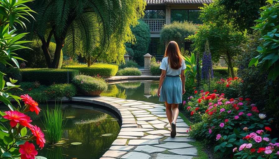 Serene Seattle urban nature experience in lush garden