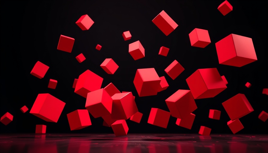 Dynamic 3D cubes showcasing materials in Unreal Engine.