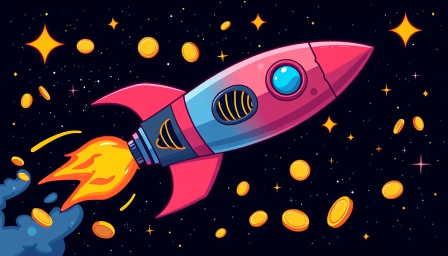Colorful cartoon rocket highlighting startup investment strategy in space.